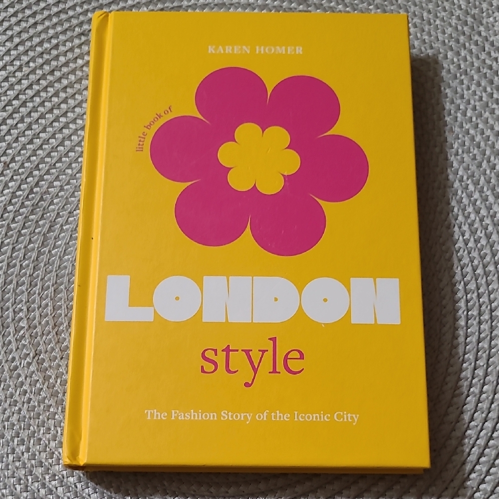 London Style Hardcover Fashion Book